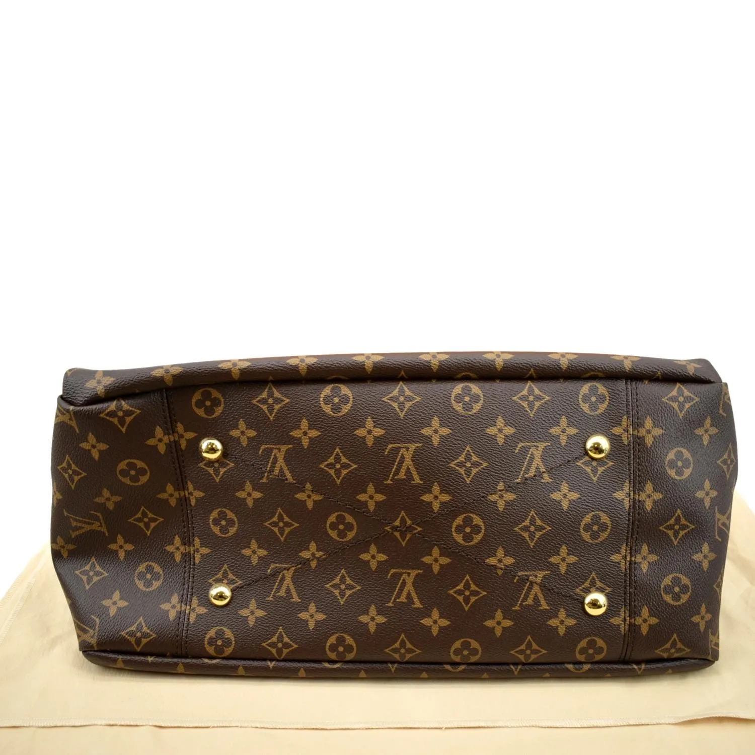 LOUIS VUITTON Artsy MM NM Monogram Canvas Hobo Bag Brown - Hot Deals
