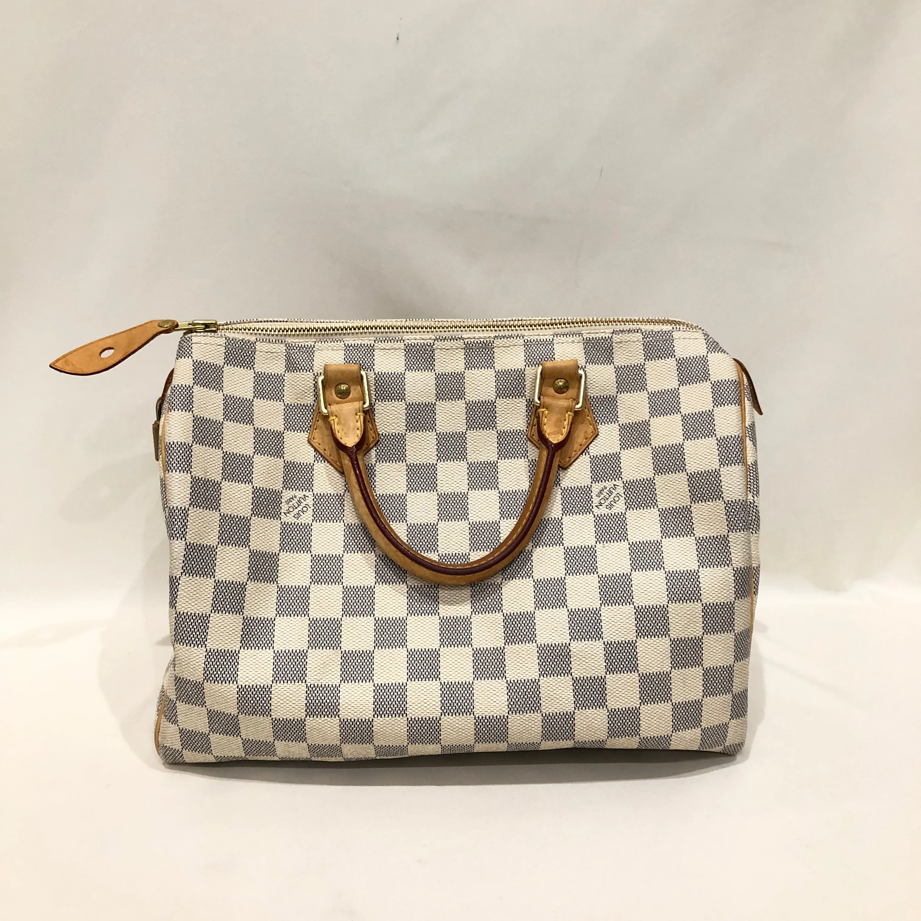 Louis Vuitton Azur Speedy 30 Satchel Sku# 82969