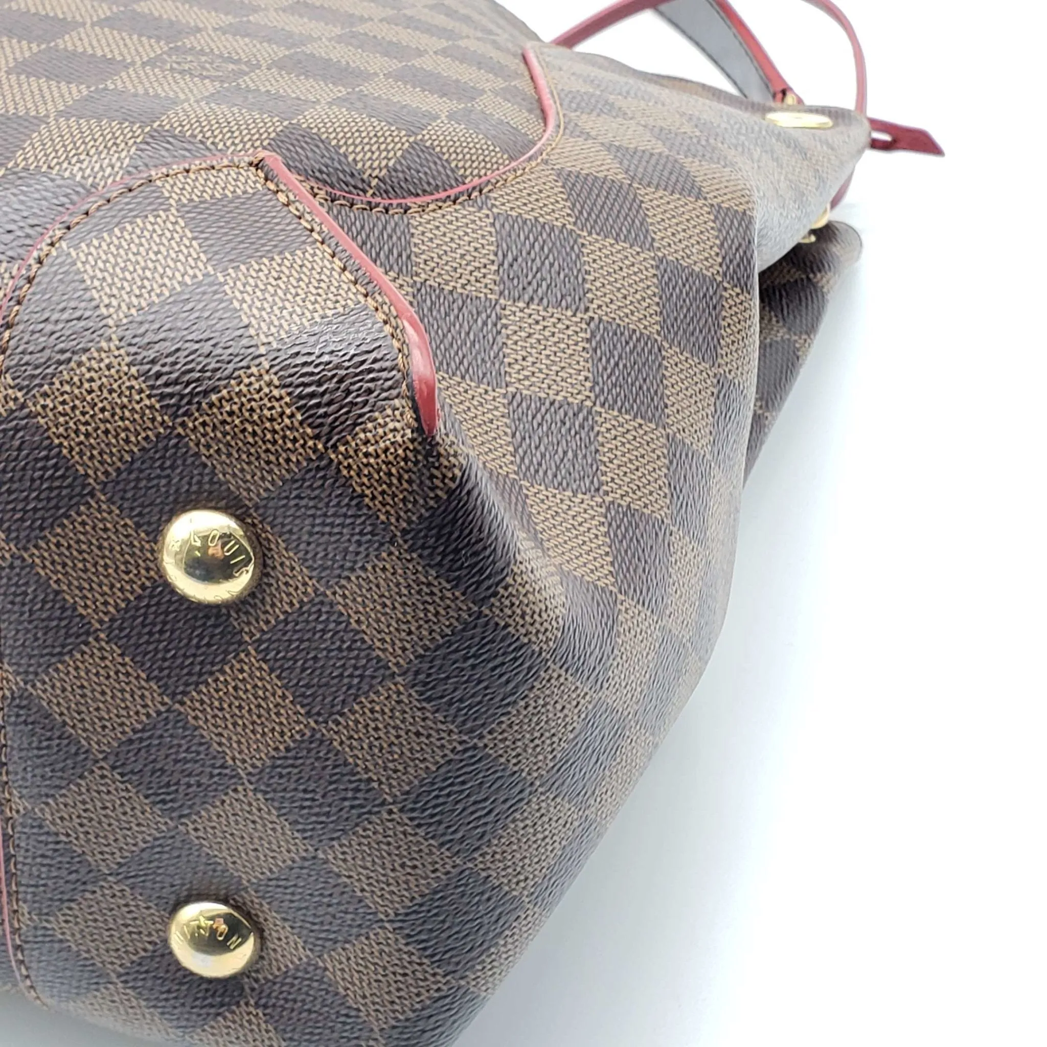 Louis Vuitton Caissa Damier EbeneHobo Shoulder Bag