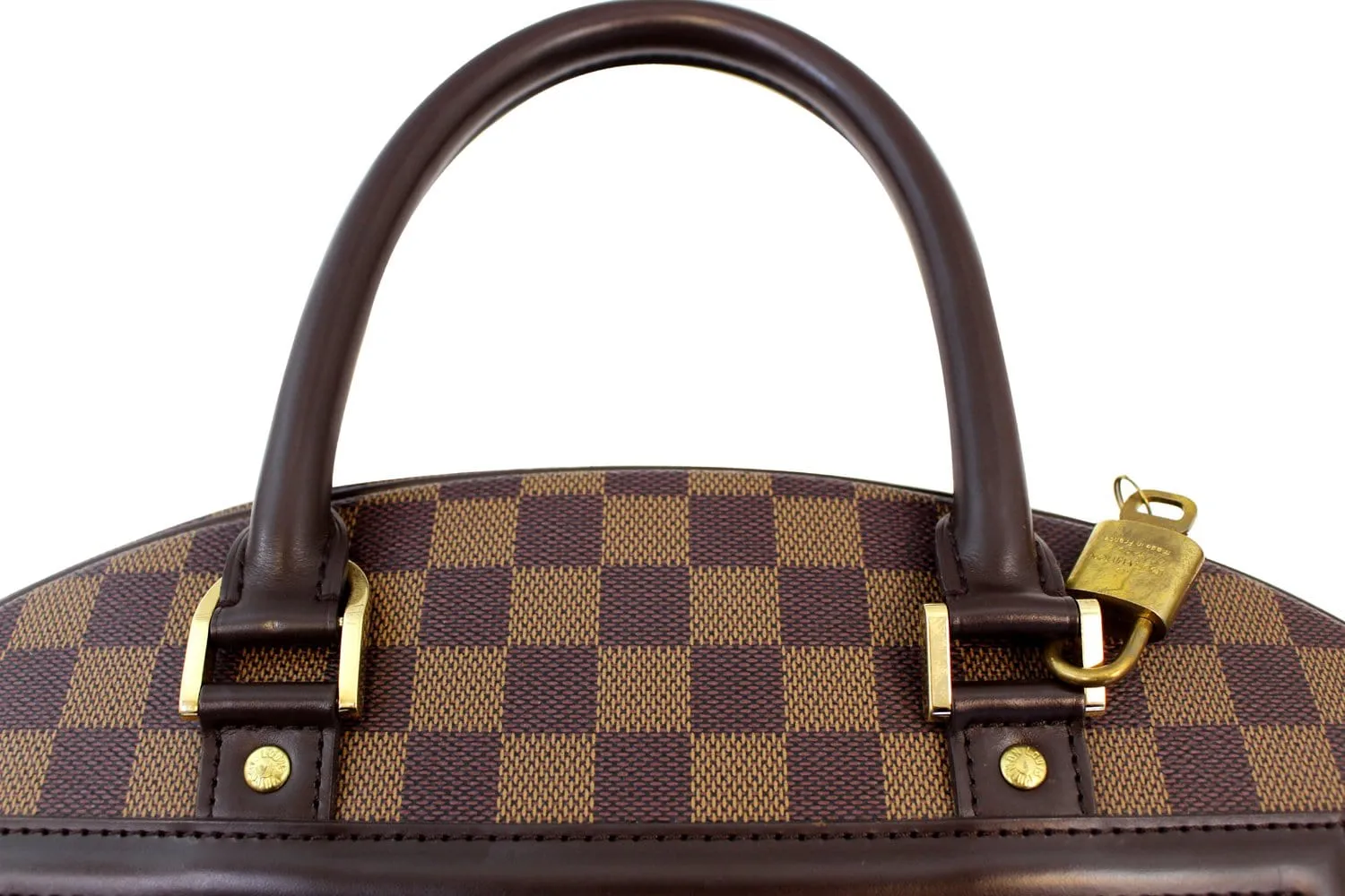 LOUIS VUITTON Damier Ebene Nolita Satchel Bag