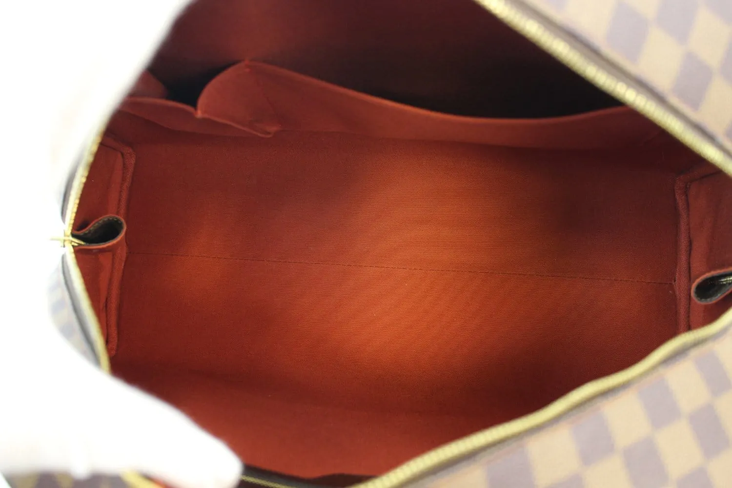 LOUIS VUITTON Damier Ebene Nolita Satchel Bag