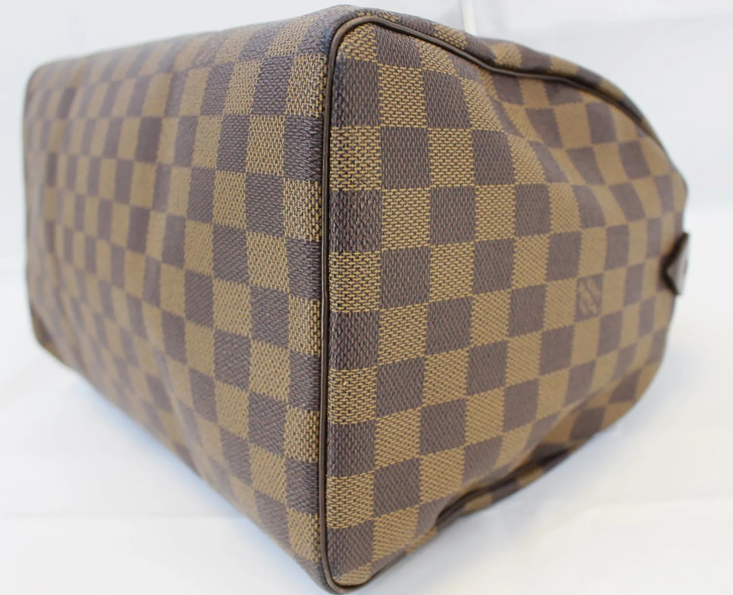 LOUIS VUITTON Damier Ebene Speedy 30 Satchel Bag