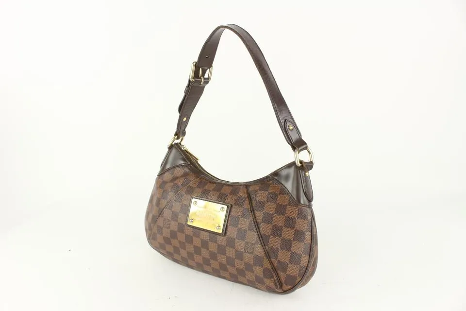 Louis Vuitton Damier Ebene Thames PM Hobo Bag 1LV113