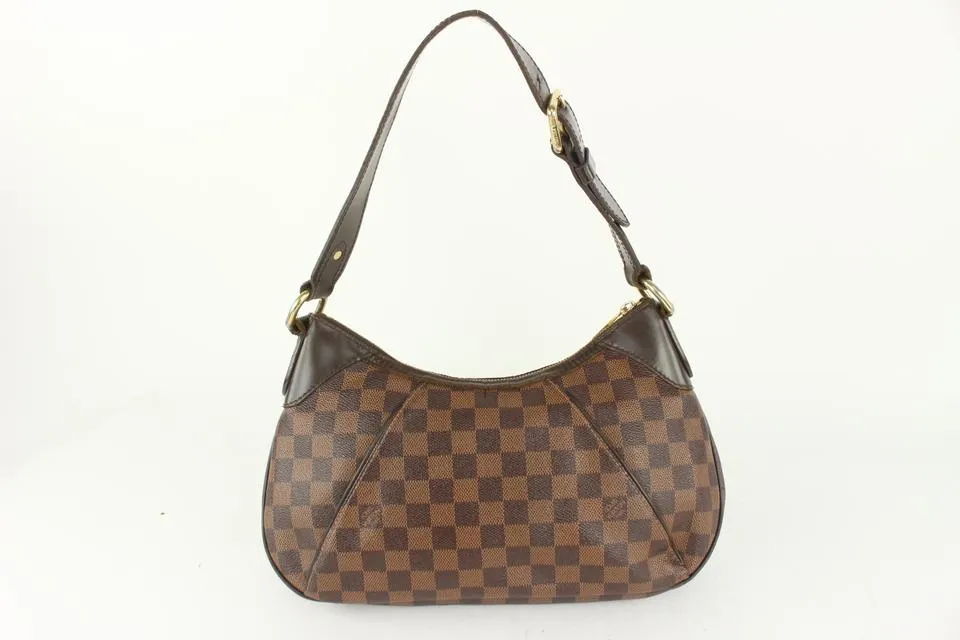Louis Vuitton Damier Ebene Thames PM Hobo Bag 1LV113