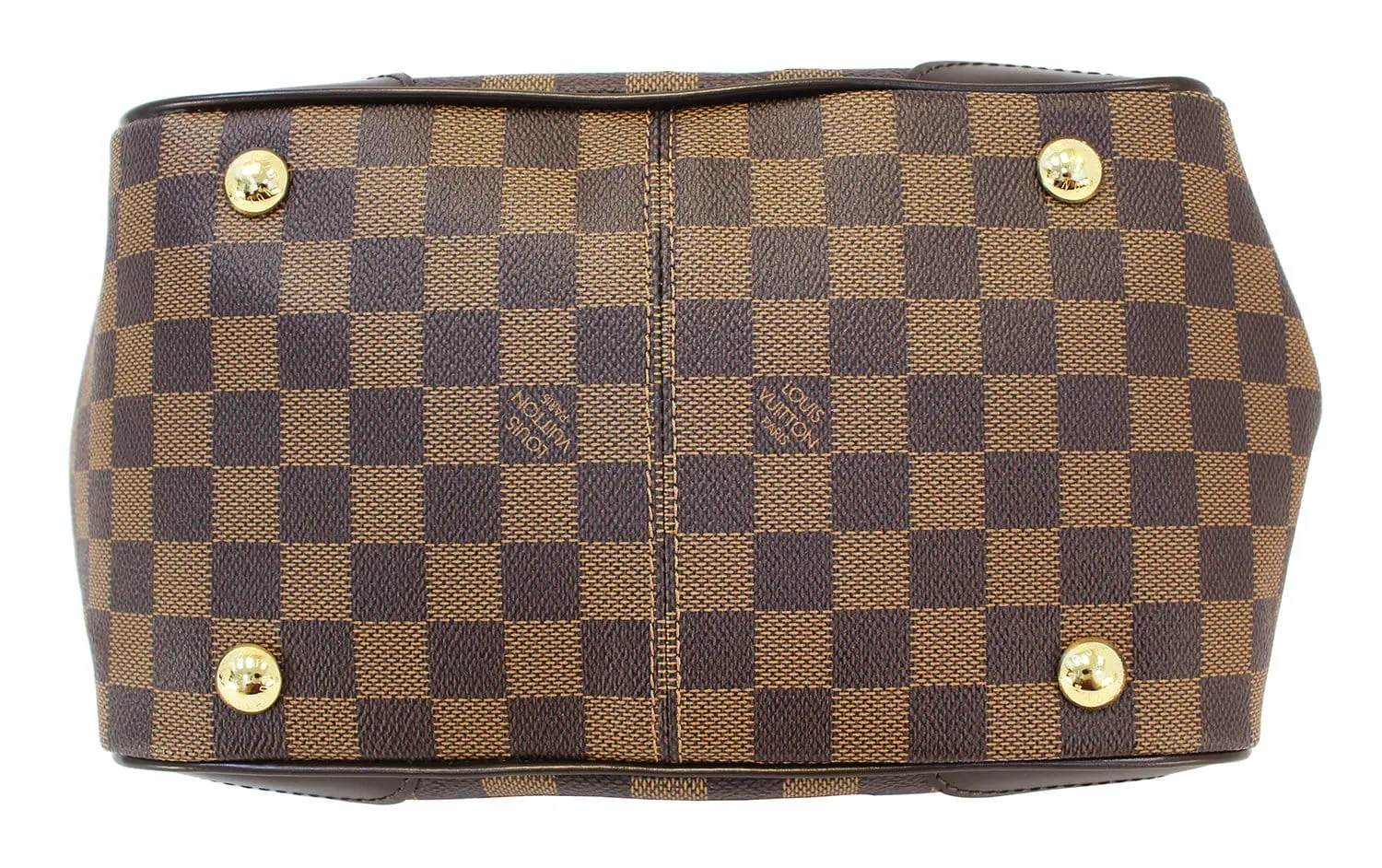 LOUIS VUITTON Damier Ebene Verona PM Satchel Bag