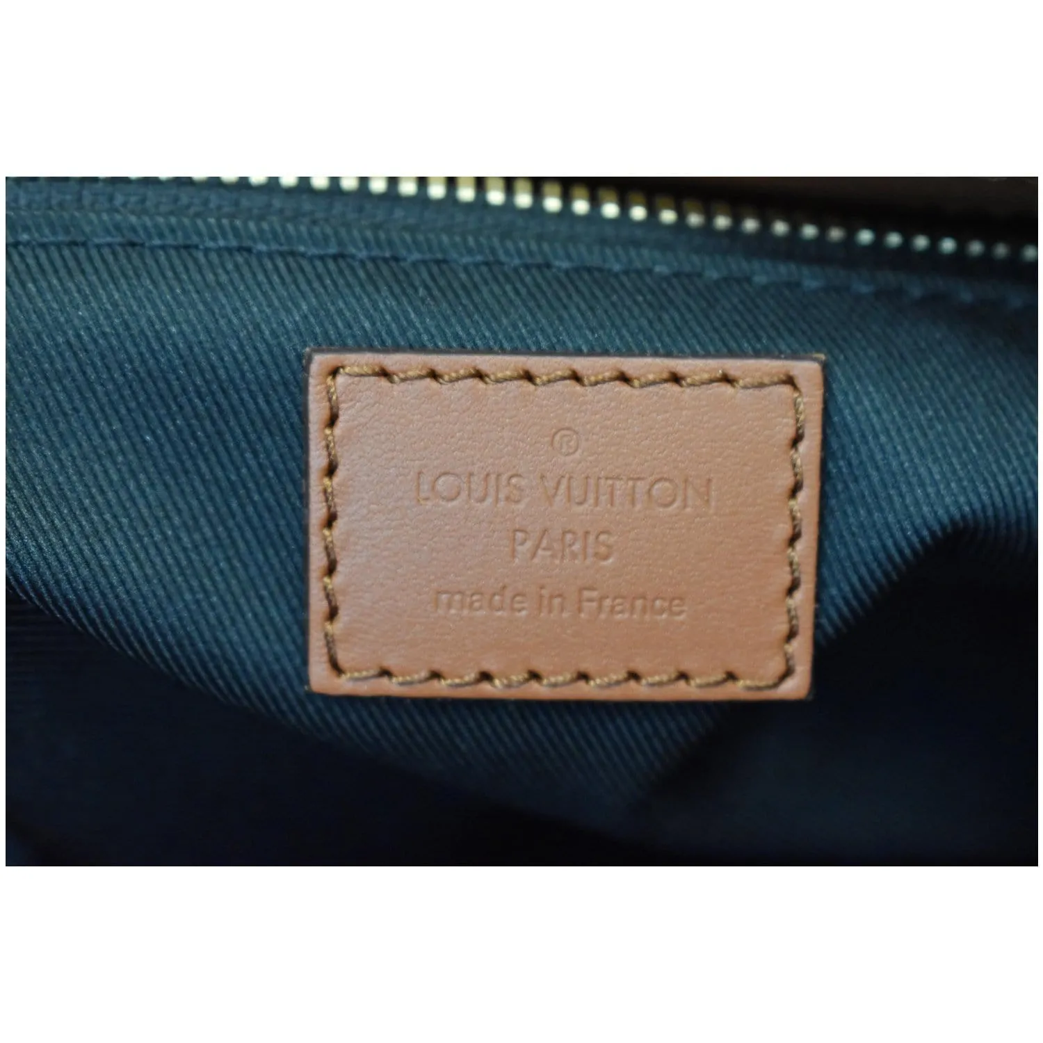 LOUIS VUITTON Dauphine MM Monogram Reverse Canvas Hobo Shoulder Bag Brown