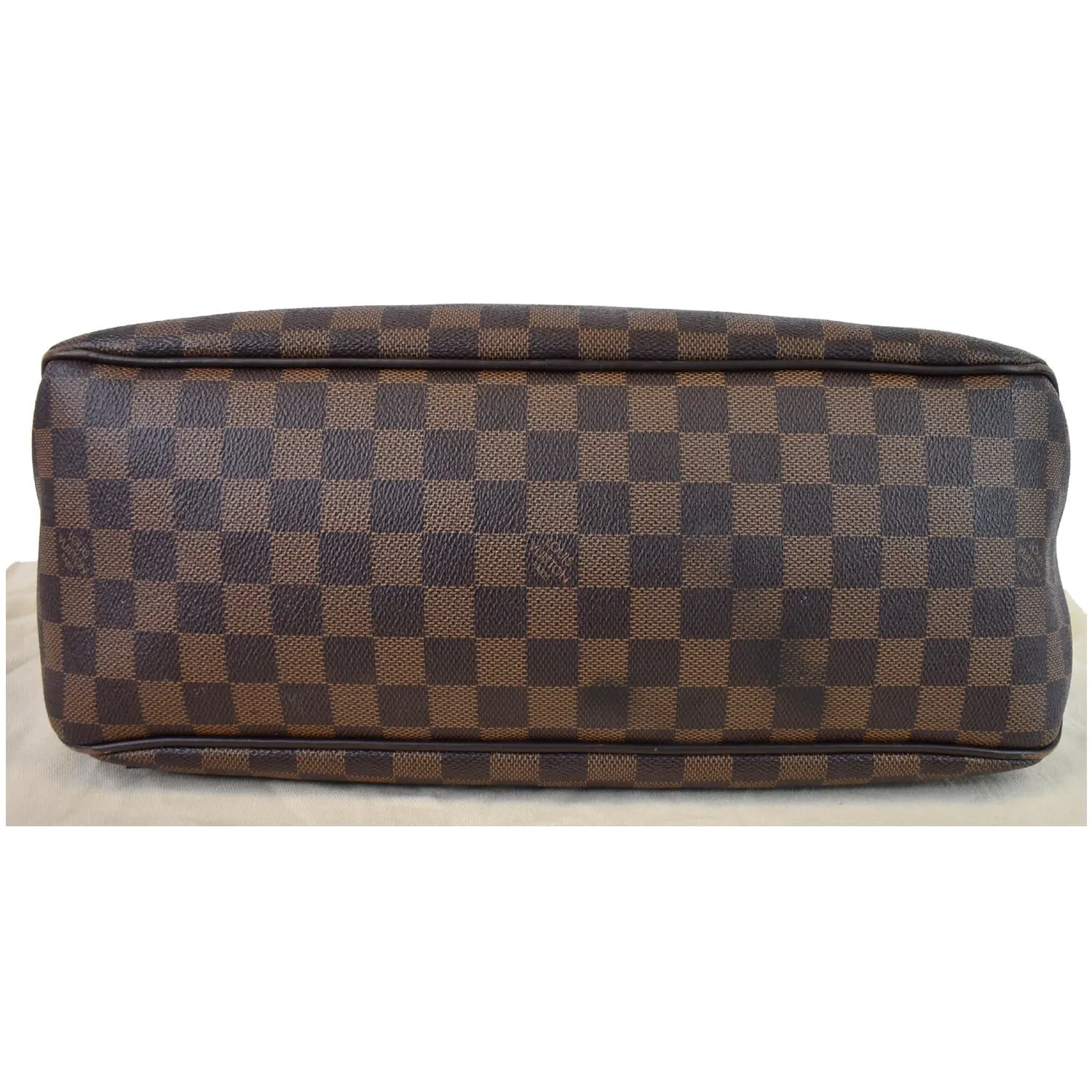 LOUIS VUITTON Delightful MM NM Damier Ebene Hobo Bag Brown