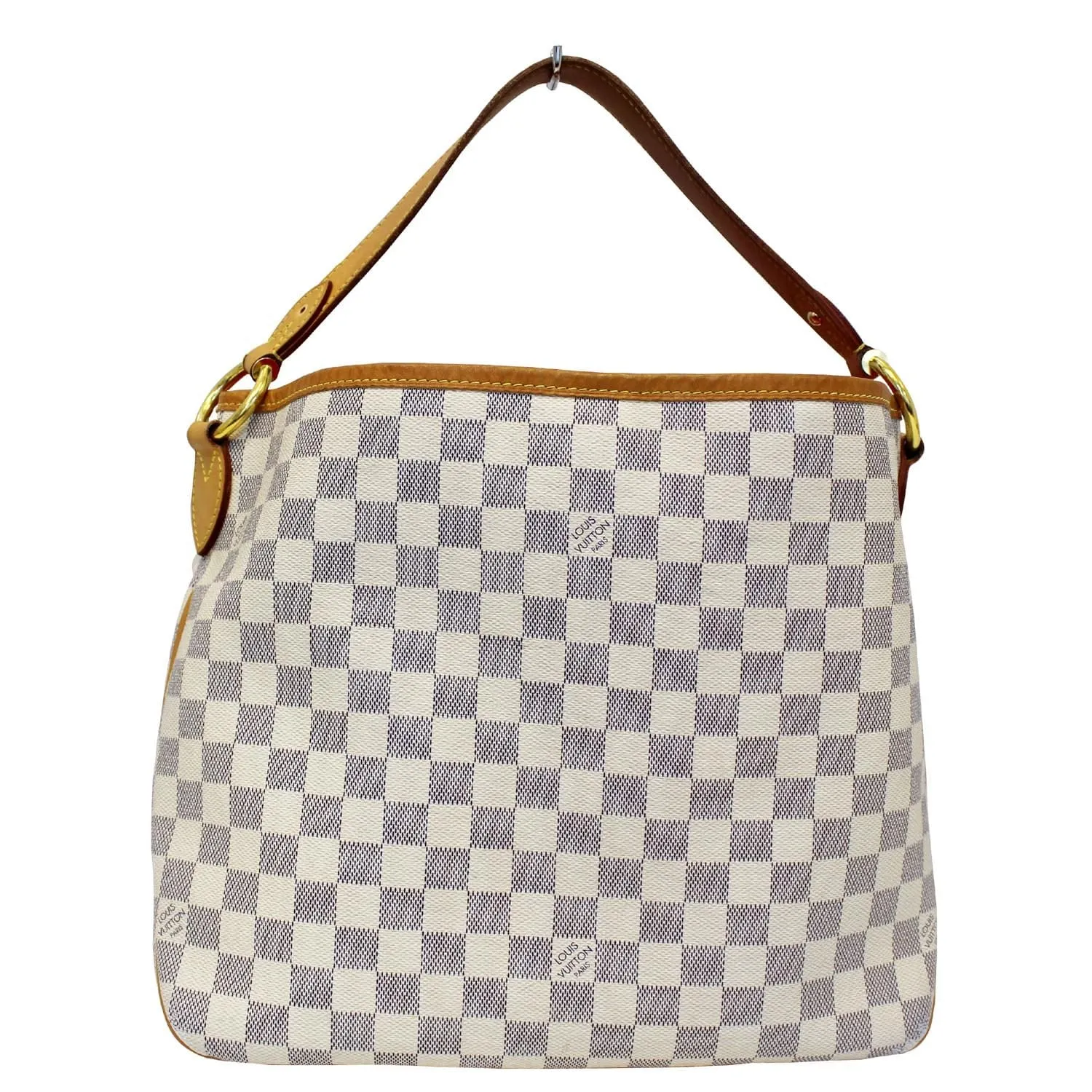 LOUIS VUITTON Delightful PM Damier Azur Shoulder Hobo Bag