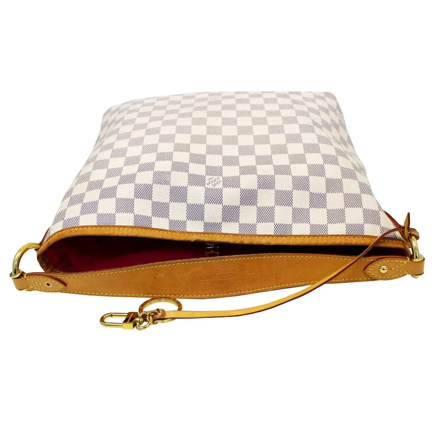 LOUIS VUITTON Delightful PM Damier Azur Shoulder Hobo Bag