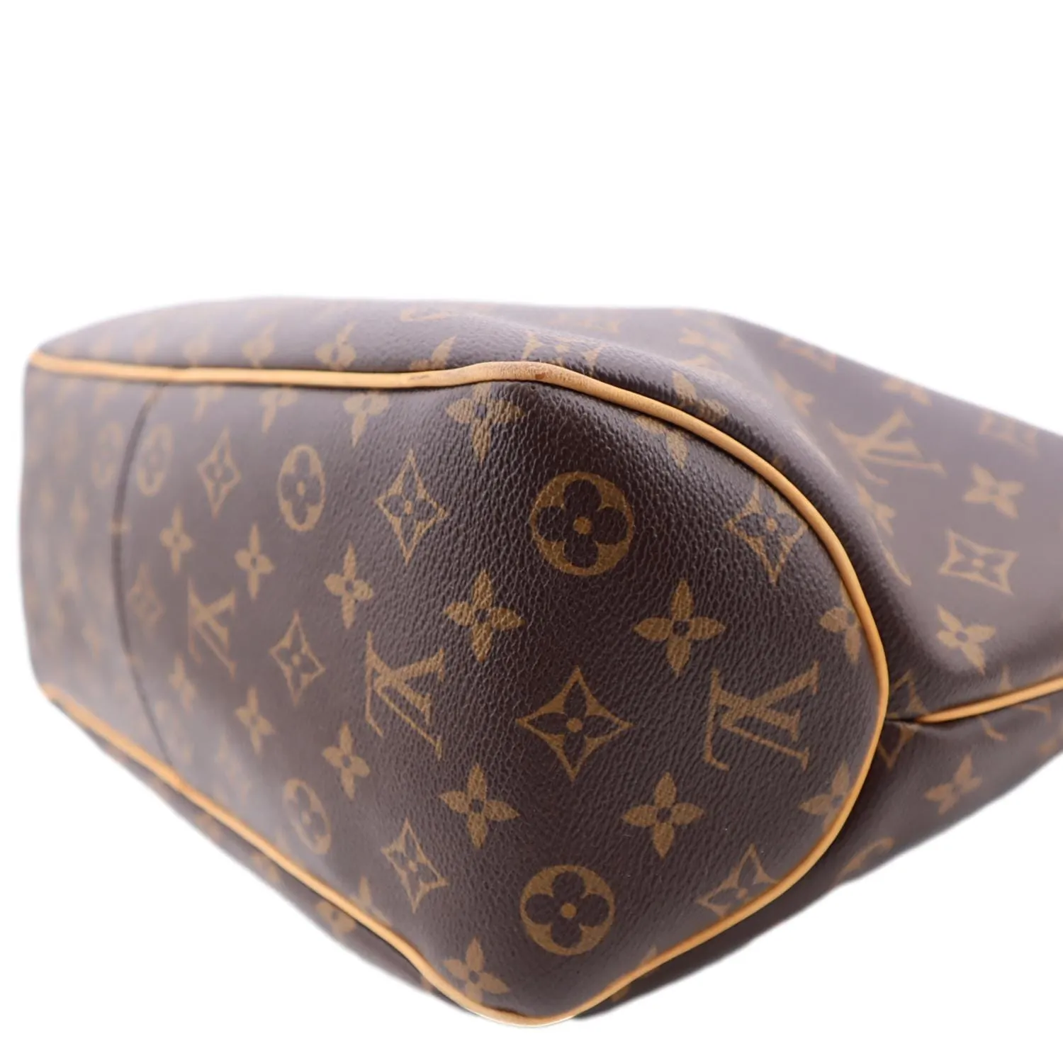 LOUIS VUITTON Delightful PM Monogram Canvas Hobo Bag Brown