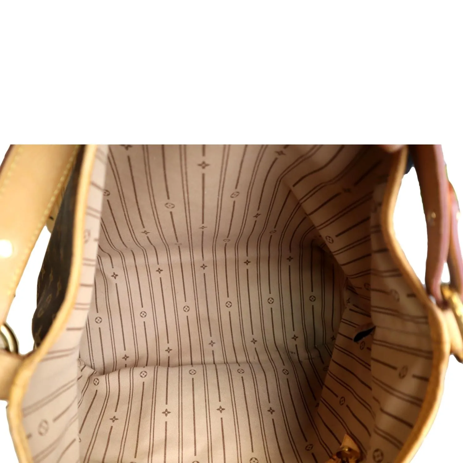 LOUIS VUITTON Delightful PM Monogram Canvas Hobo Bag Brown