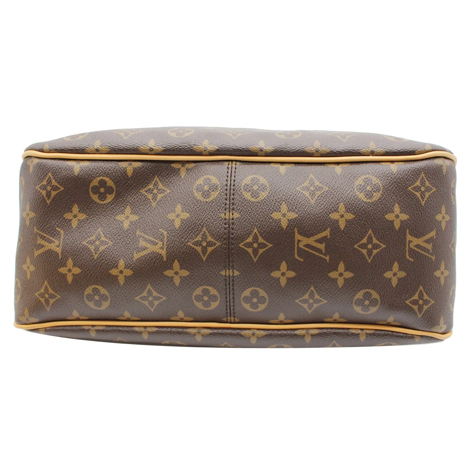 LOUIS VUITTON Delightful PM Monogram Canvas Shoulder Hobo Bag Brown