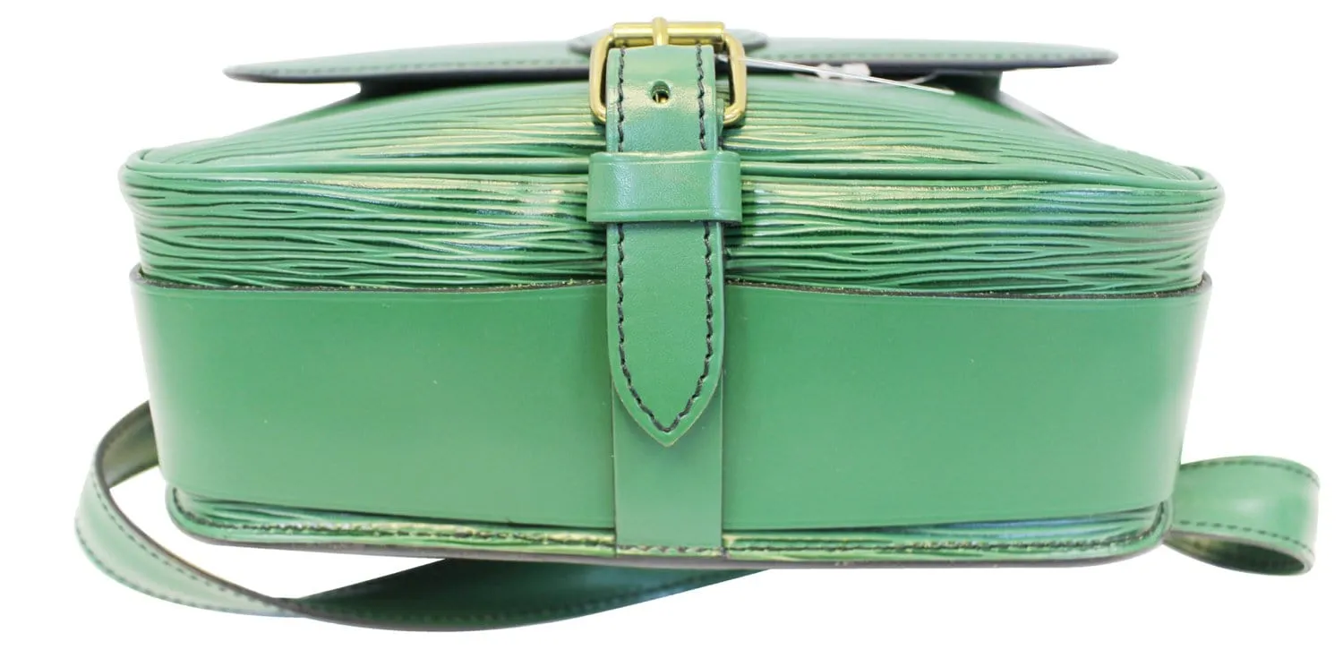 LOUIS VUITTON Epi Leather Cartouchiere MM Messenger Bag
