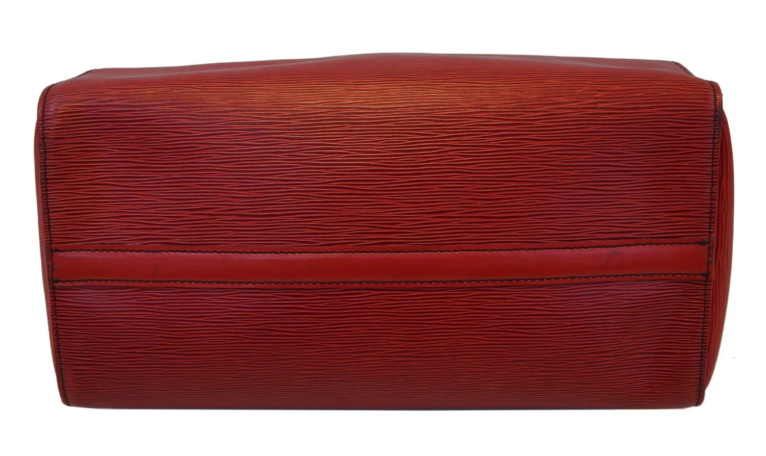 LOUIS VUITTON Epi Leather Red Speedy 35 Satchel Handbag
