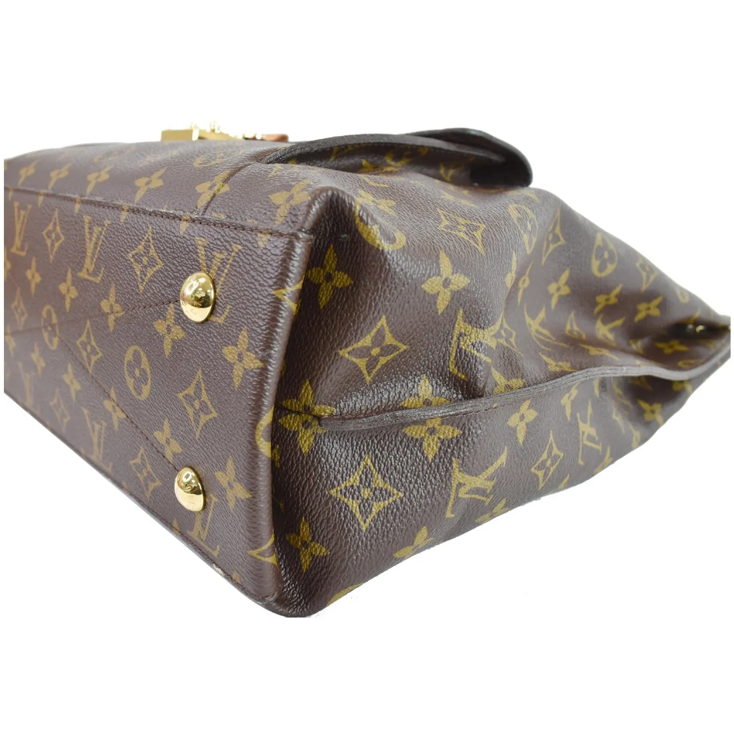 LOUIS VUITTON Metis Hobo Monogram Canvas Shoulder Bag Brown