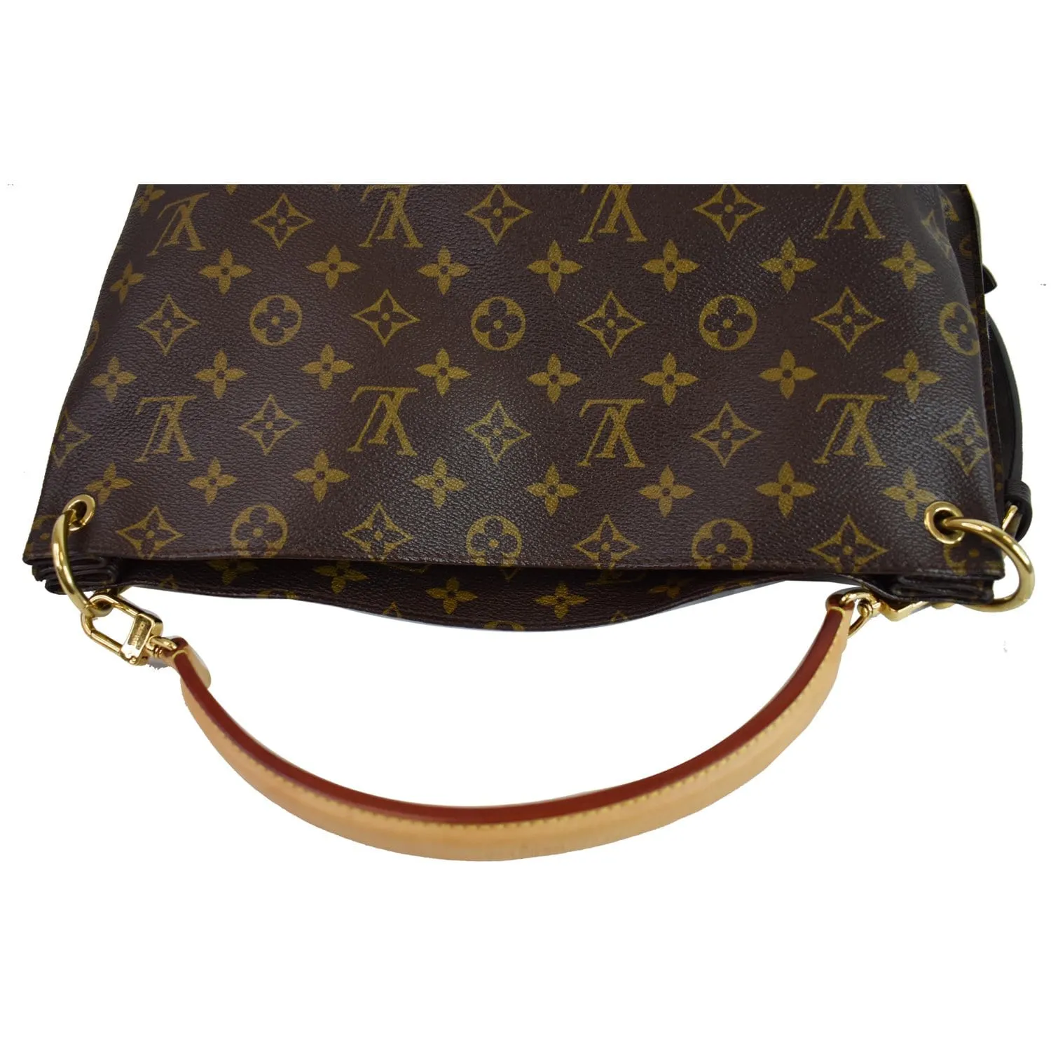 LOUIS VUITTON Metis Hobo Monogram Canvas Shoulder Bag Brown