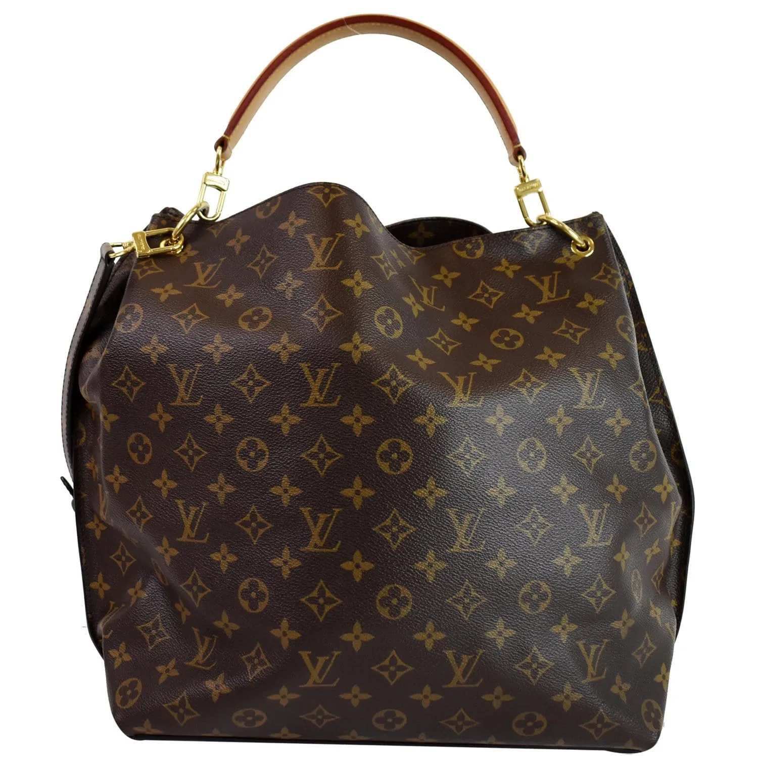 LOUIS VUITTON Metis Hobo Monogram Canvas Shoulder Bag Brown