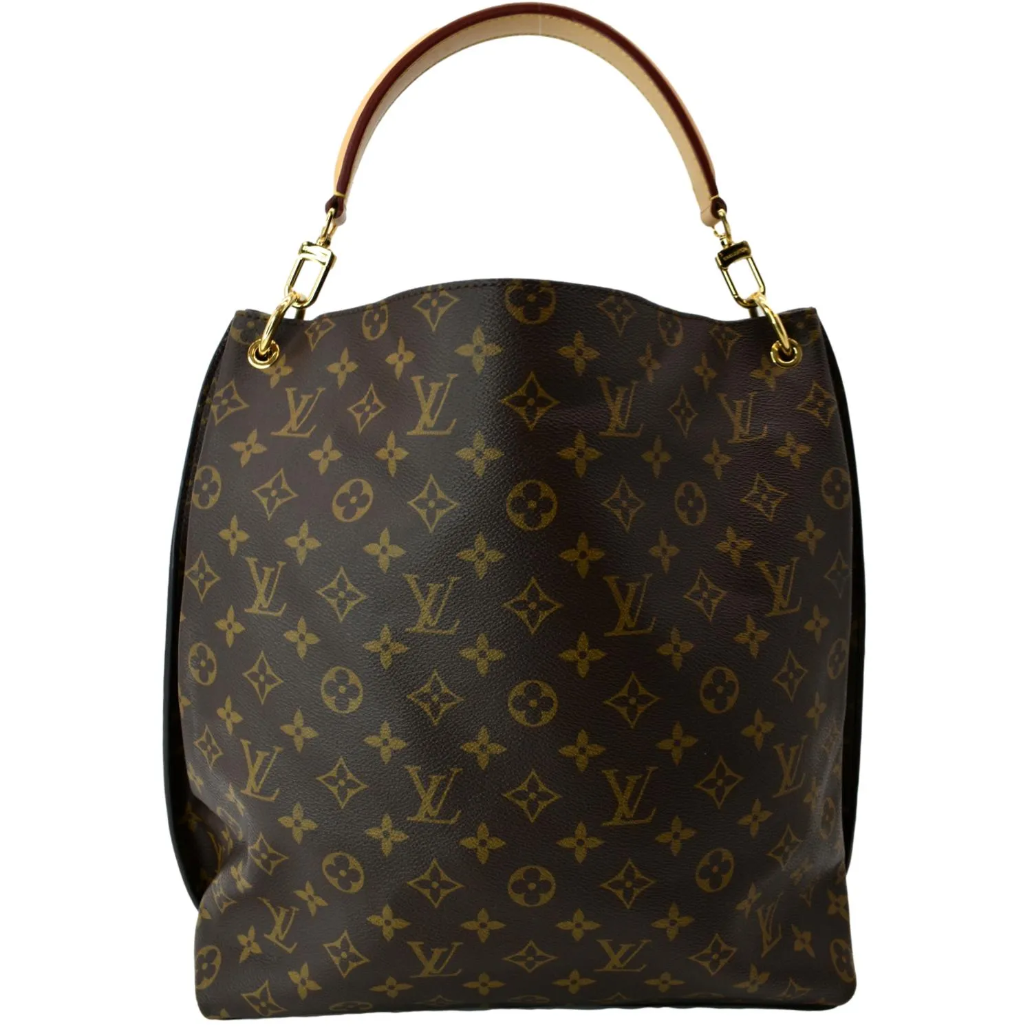 LOUIS VUITTON Metis Hobo Monogram Canvas Shoulder Bag Brown