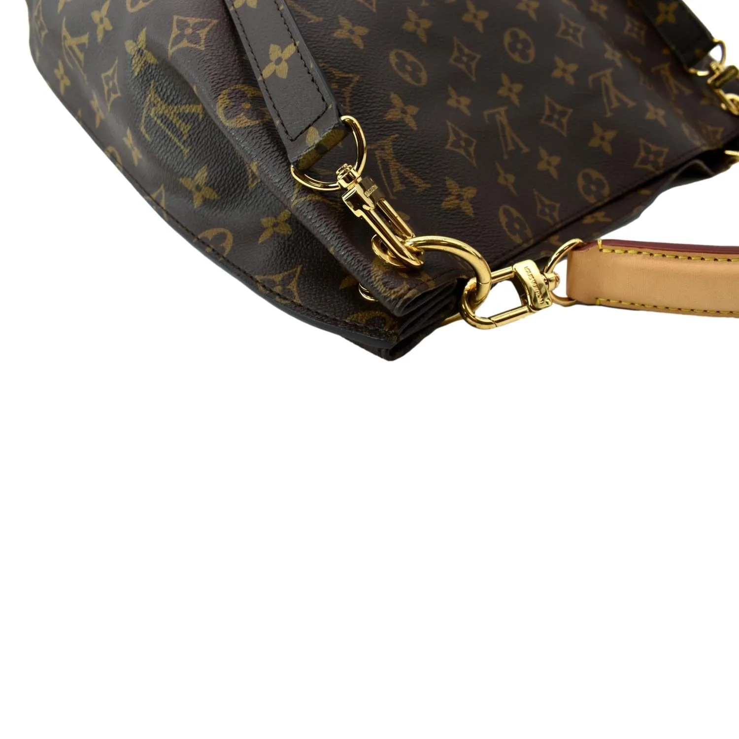 LOUIS VUITTON Metis Hobo Monogram Canvas Shoulder Bag Brown