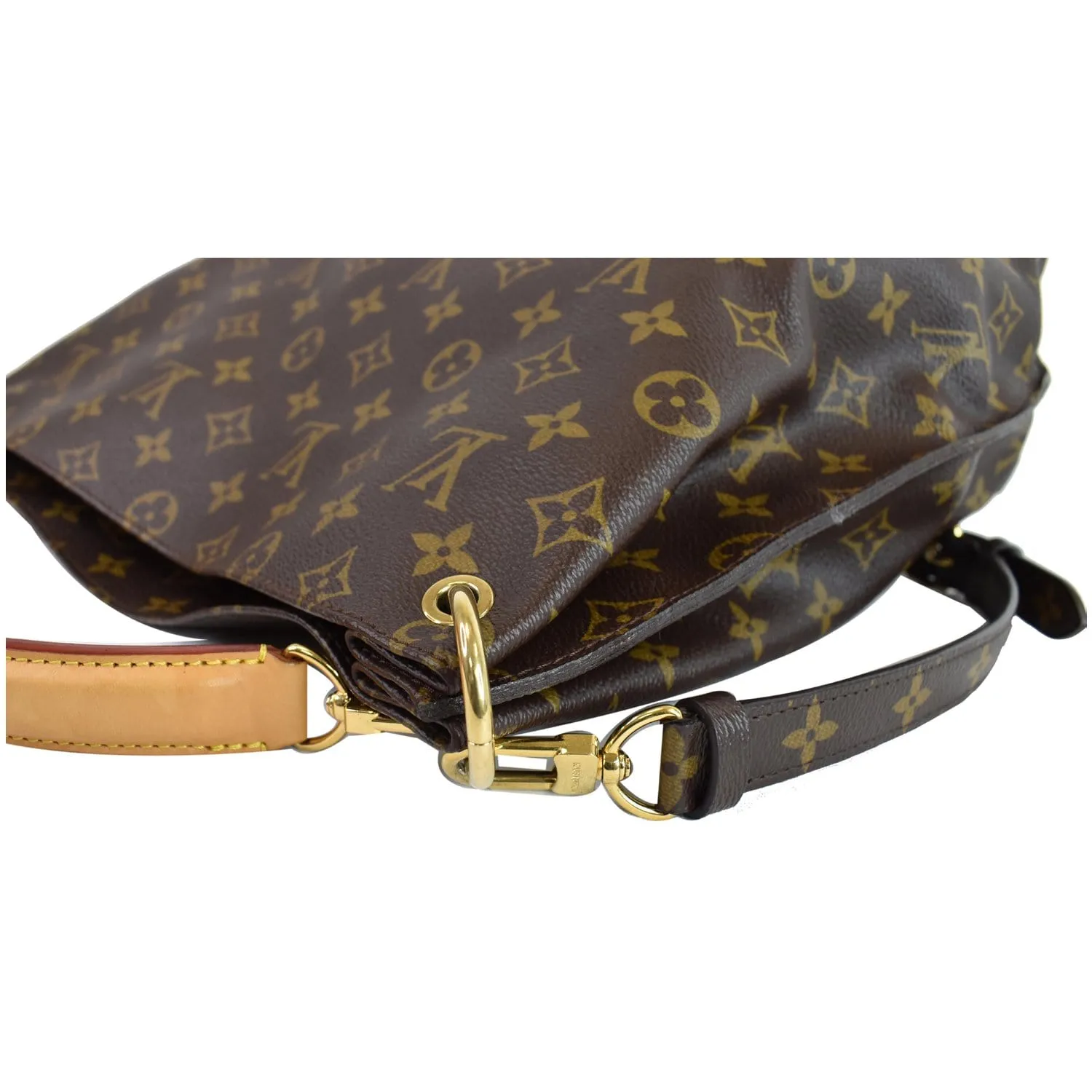 LOUIS VUITTON Metis Hobo Monogram Canvas Shoulder Bag Brown