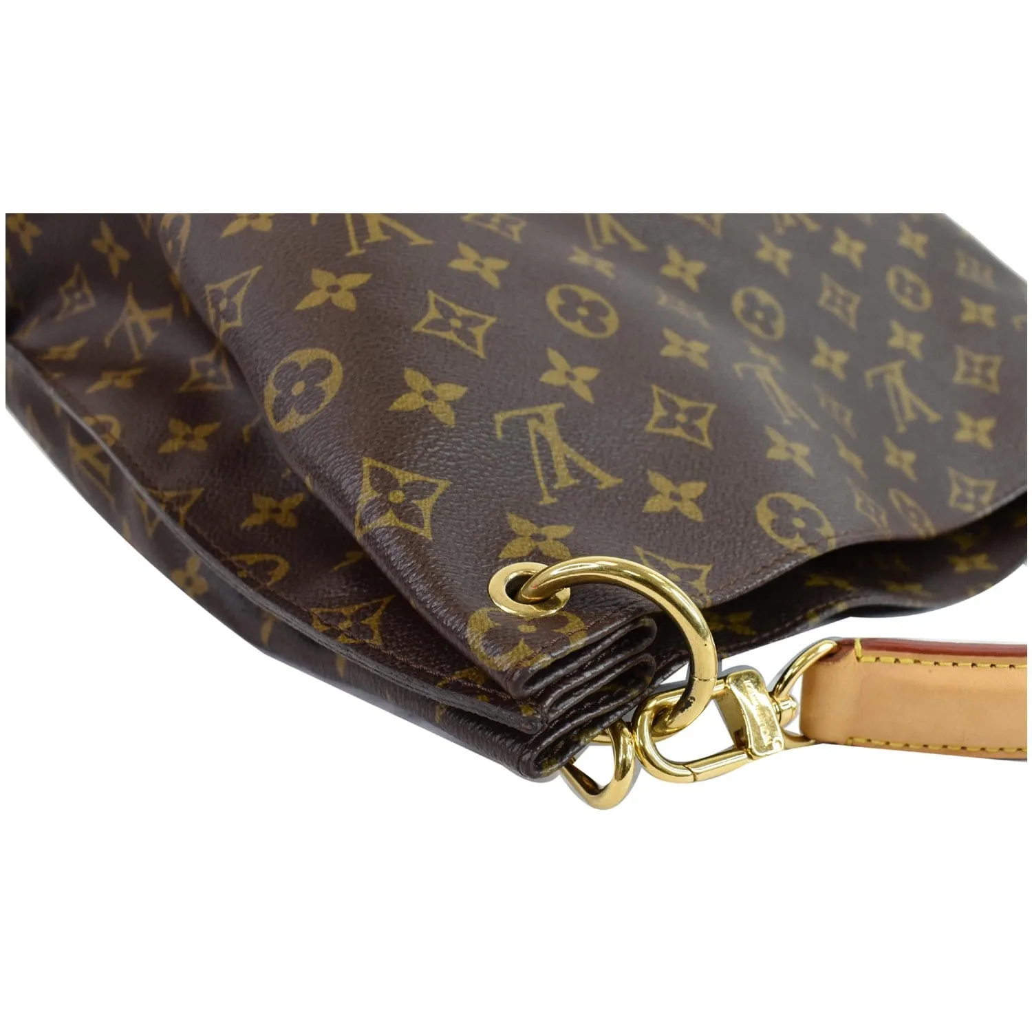 LOUIS VUITTON Metis Hobo Monogram Canvas Shoulder Bag Brown