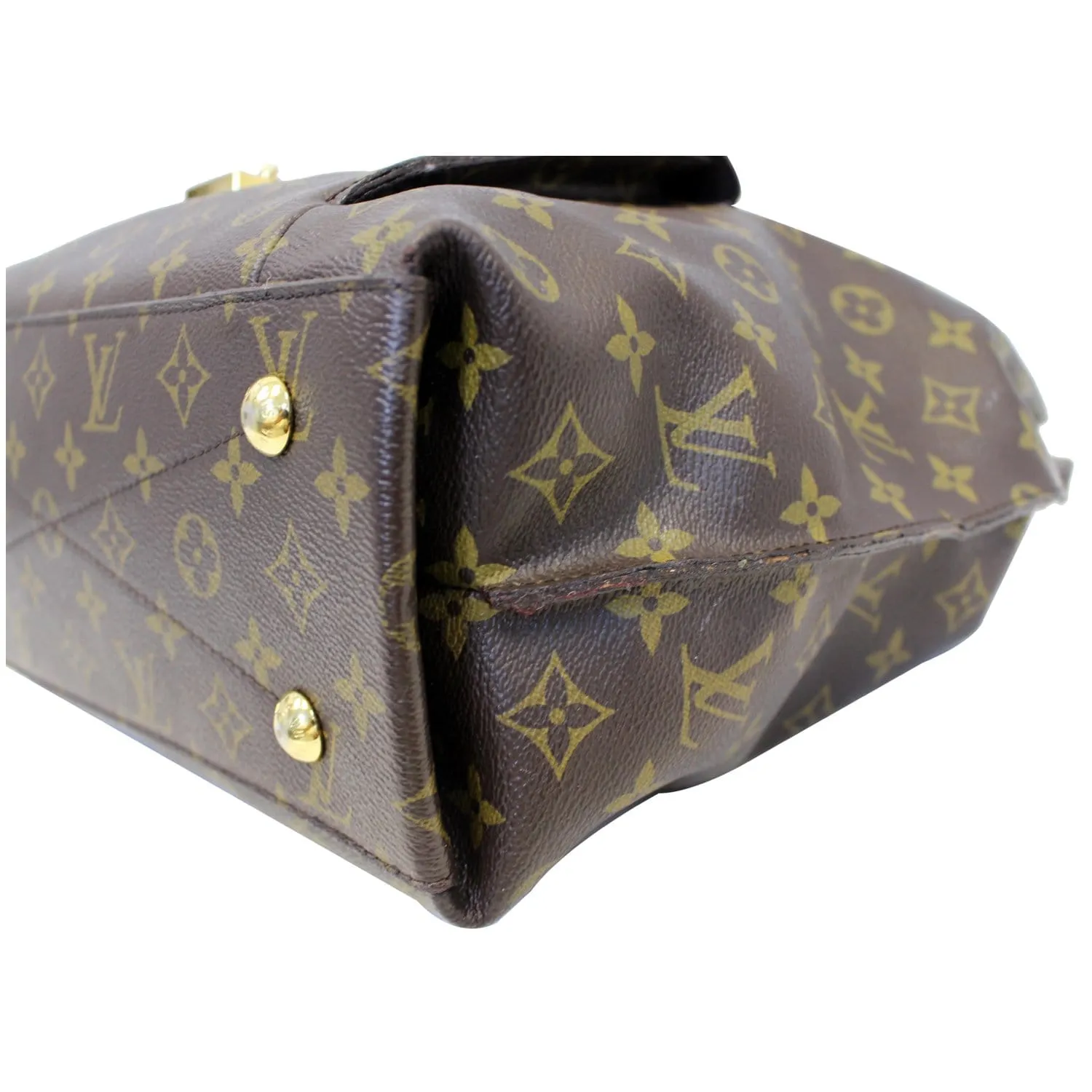 LOUIS VUITTON Metis Monogram Canvas Hobo Shoulder Bag Brown