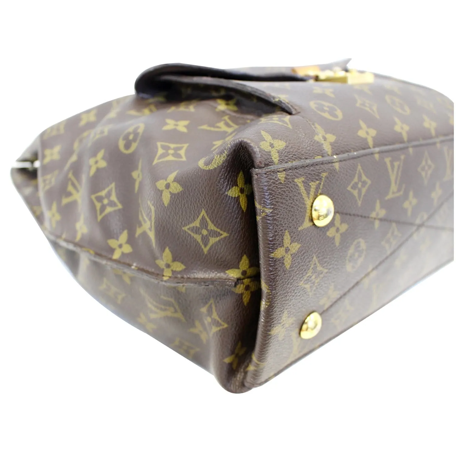 LOUIS VUITTON Metis Monogram Canvas Hobo Shoulder Bag Brown