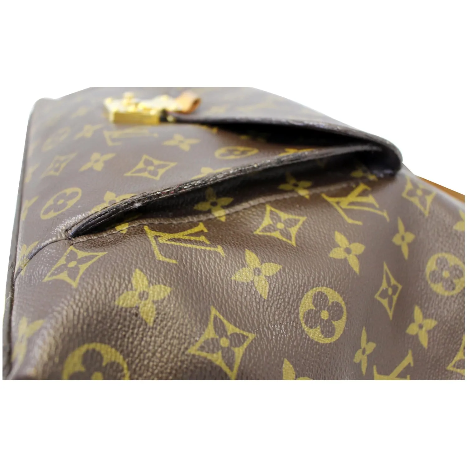 LOUIS VUITTON Metis Monogram Canvas Hobo Shoulder Bag Brown