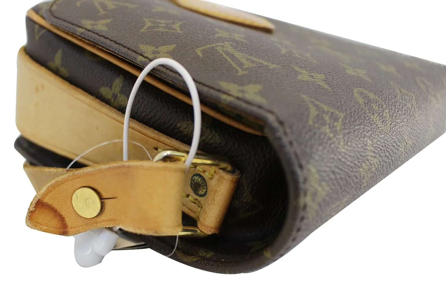 LOUIS VUITTON Monogram Canvas Cartouchiere MM Messenger Bag
