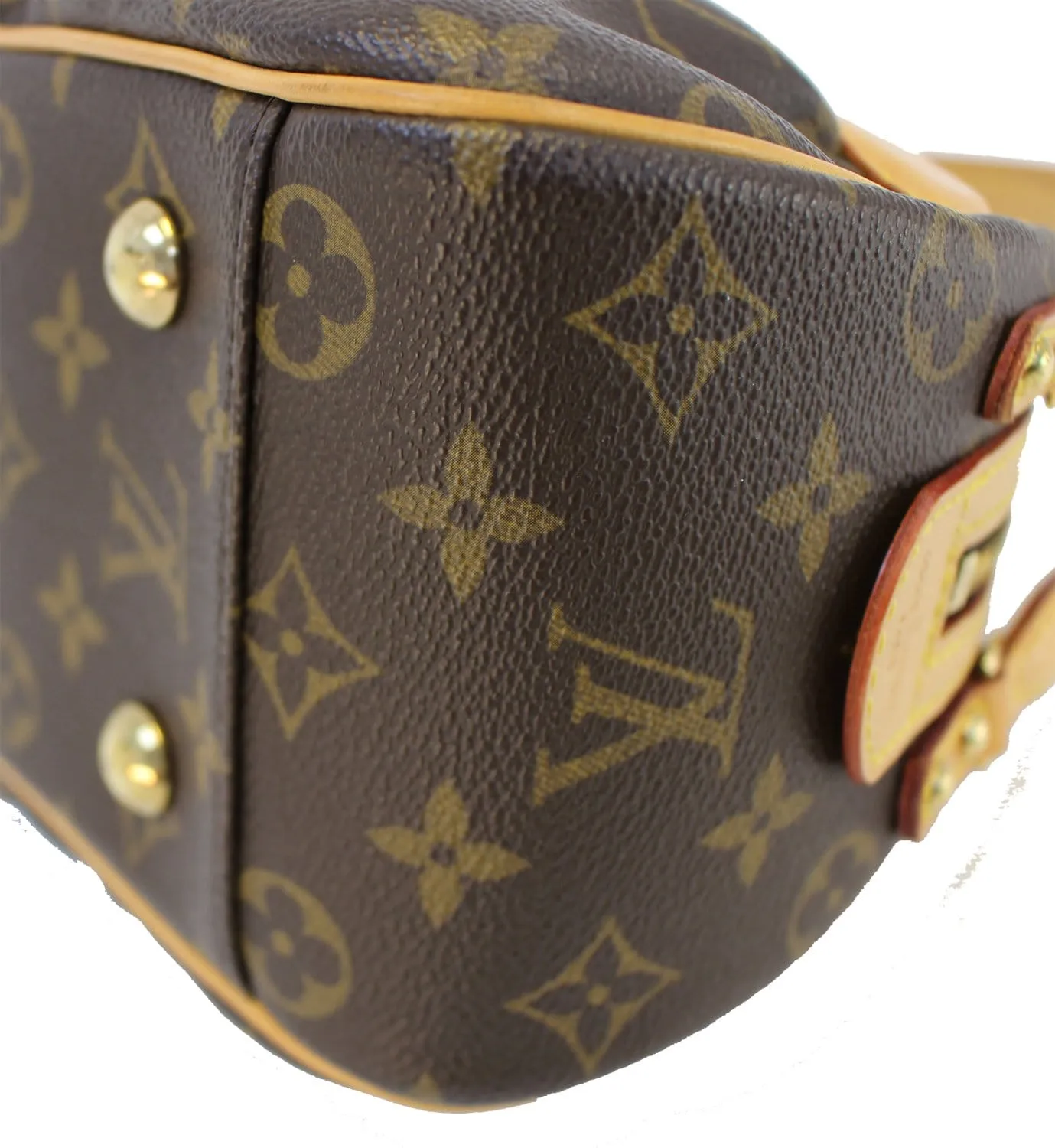 LOUIS VUITTON Monogram Canvas Clara Satchel Bag