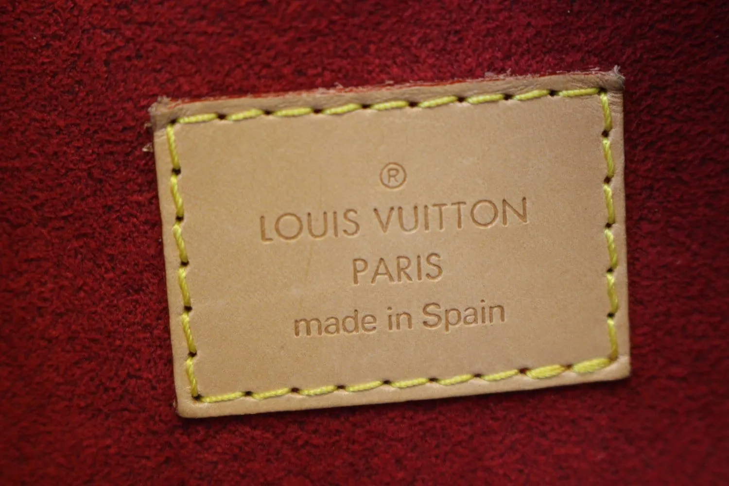 LOUIS VUITTON Monogram Canvas Clara Satchel Bag