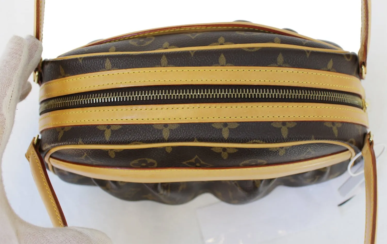 LOUIS VUITTON Monogram Canvas Clara Satchel Bag