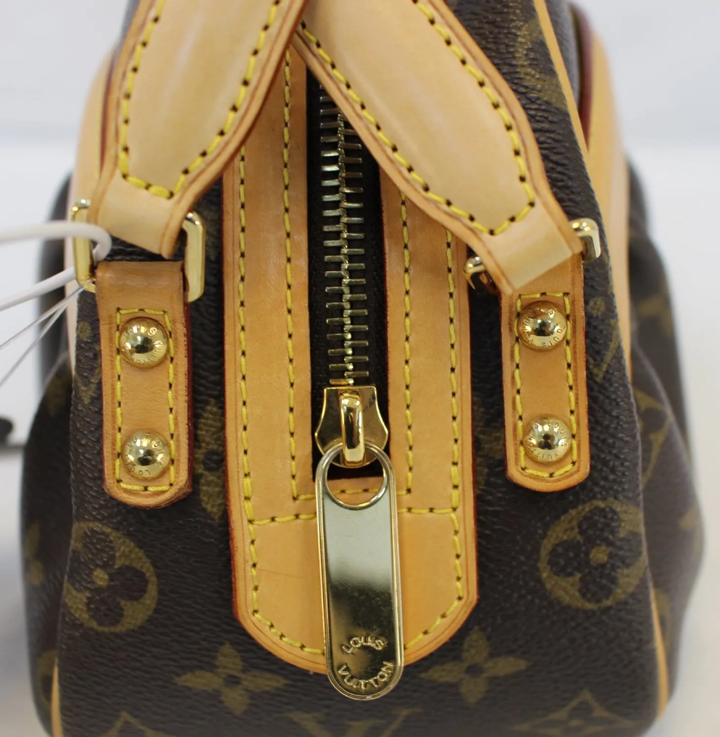 LOUIS VUITTON Monogram Canvas Clara Satchel Bag