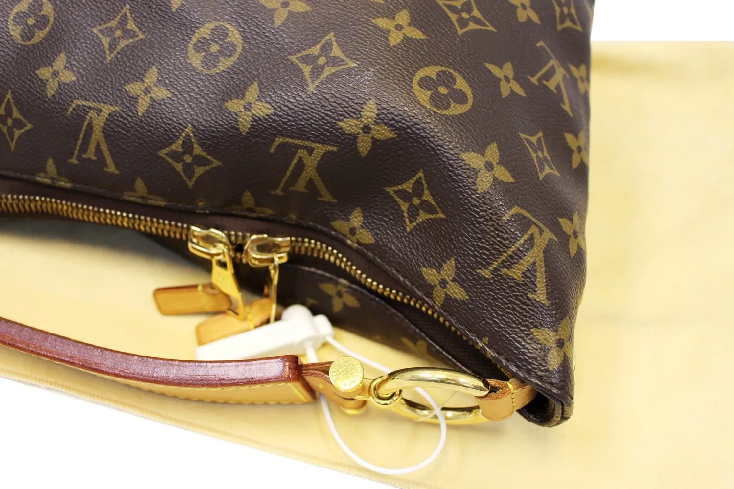 LOUIS VUITTON Monogram Canvas Sully PM Shoulder Bag