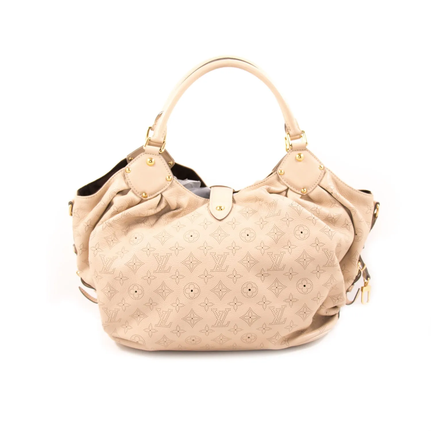Louis Vuitton Monogram Mahina L Hobo Bag