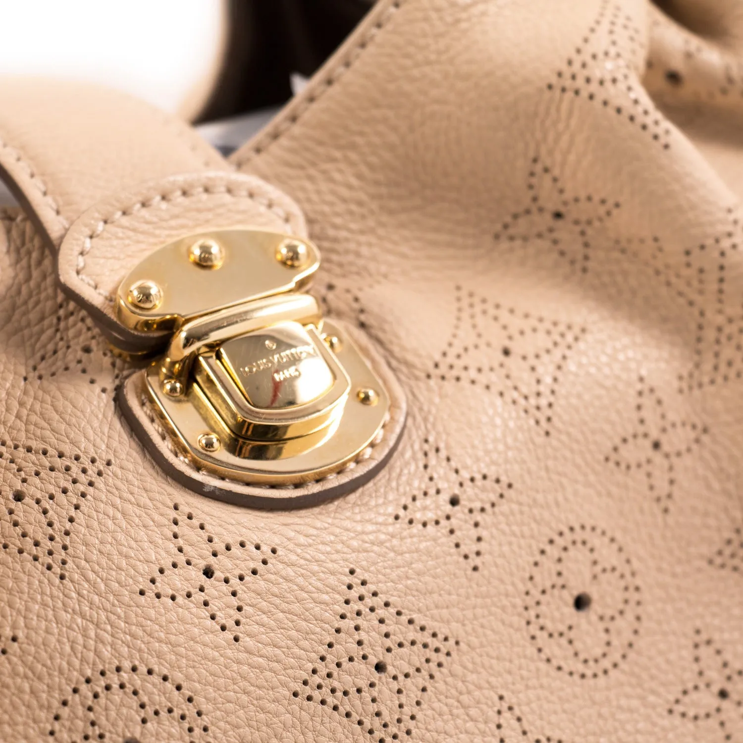 Louis Vuitton Monogram Mahina L Hobo Bag
