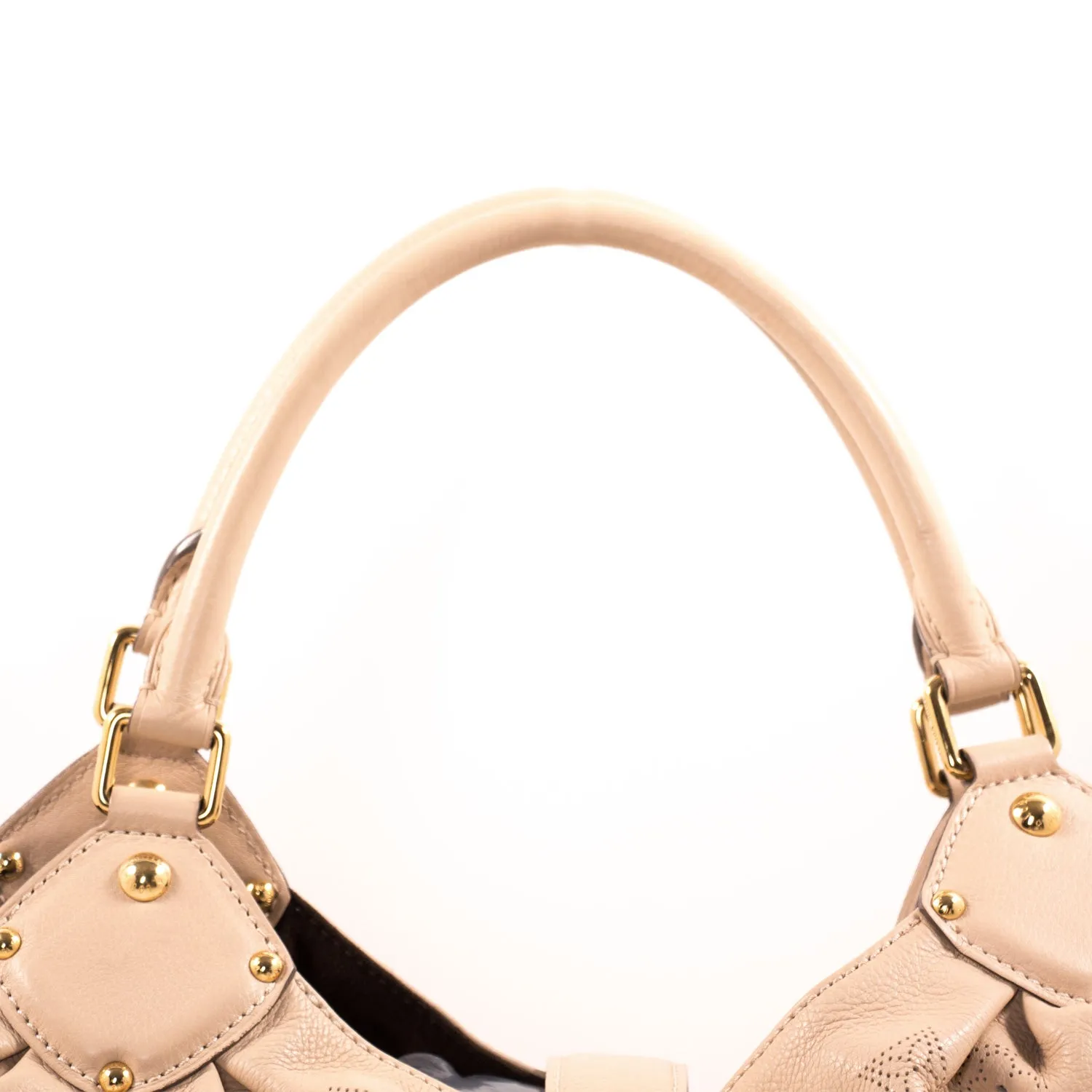 Louis Vuitton Monogram Mahina L Hobo Bag