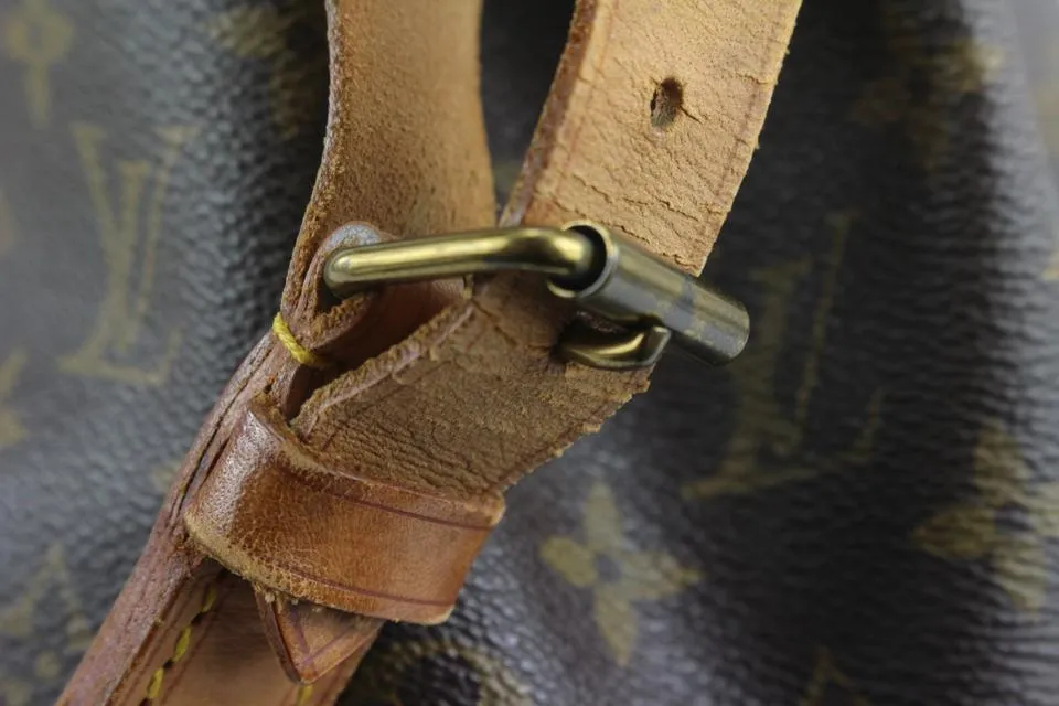 Louis Vuitton Monogram Petit Noe Drawstring Bucket Hobo Bag 8LV1027