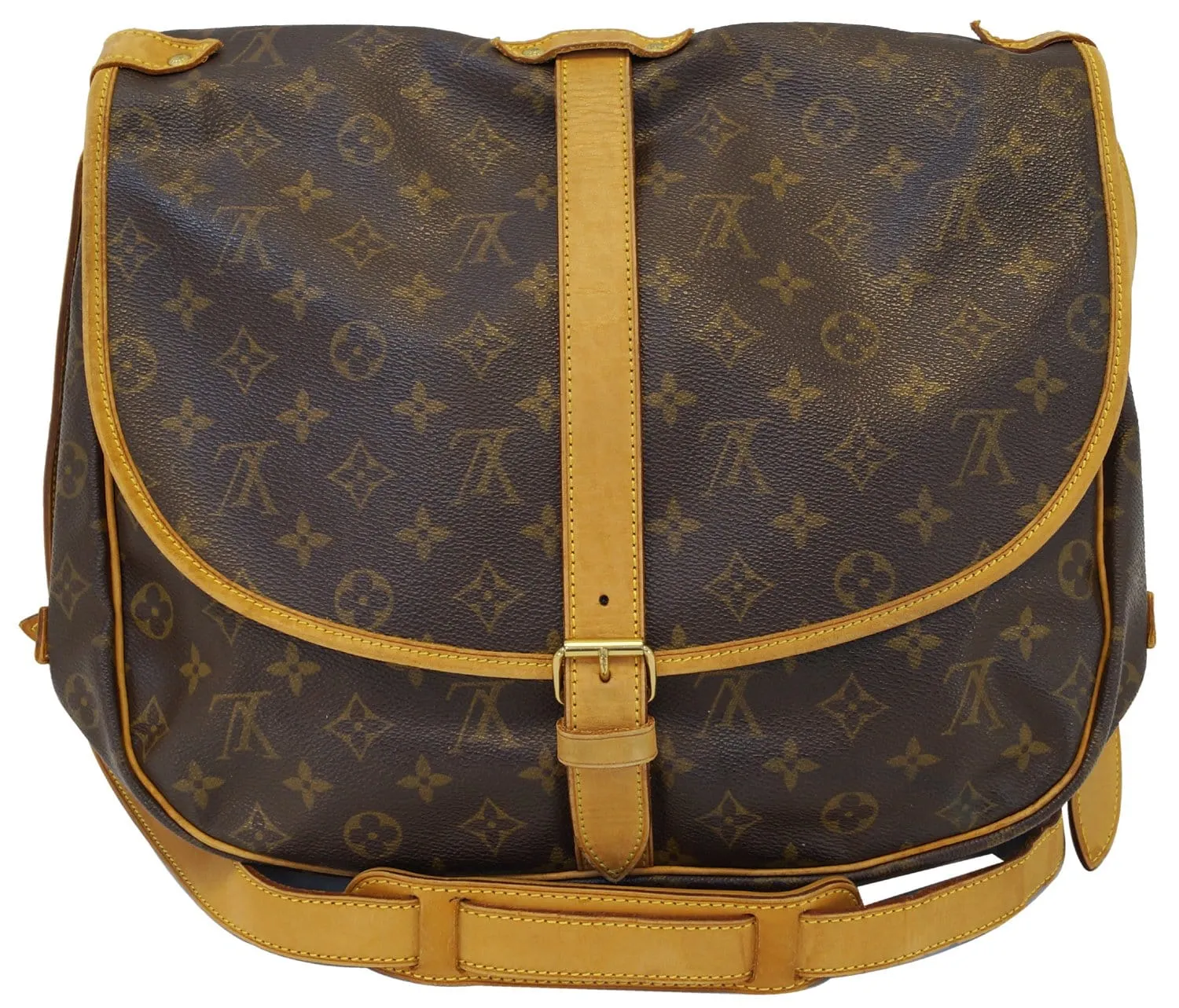 LOUIS VUITTON Monogram Saumur 35 Messenger Bag