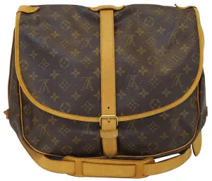 LOUIS VUITTON Monogram Saumur 35 Messenger Bag