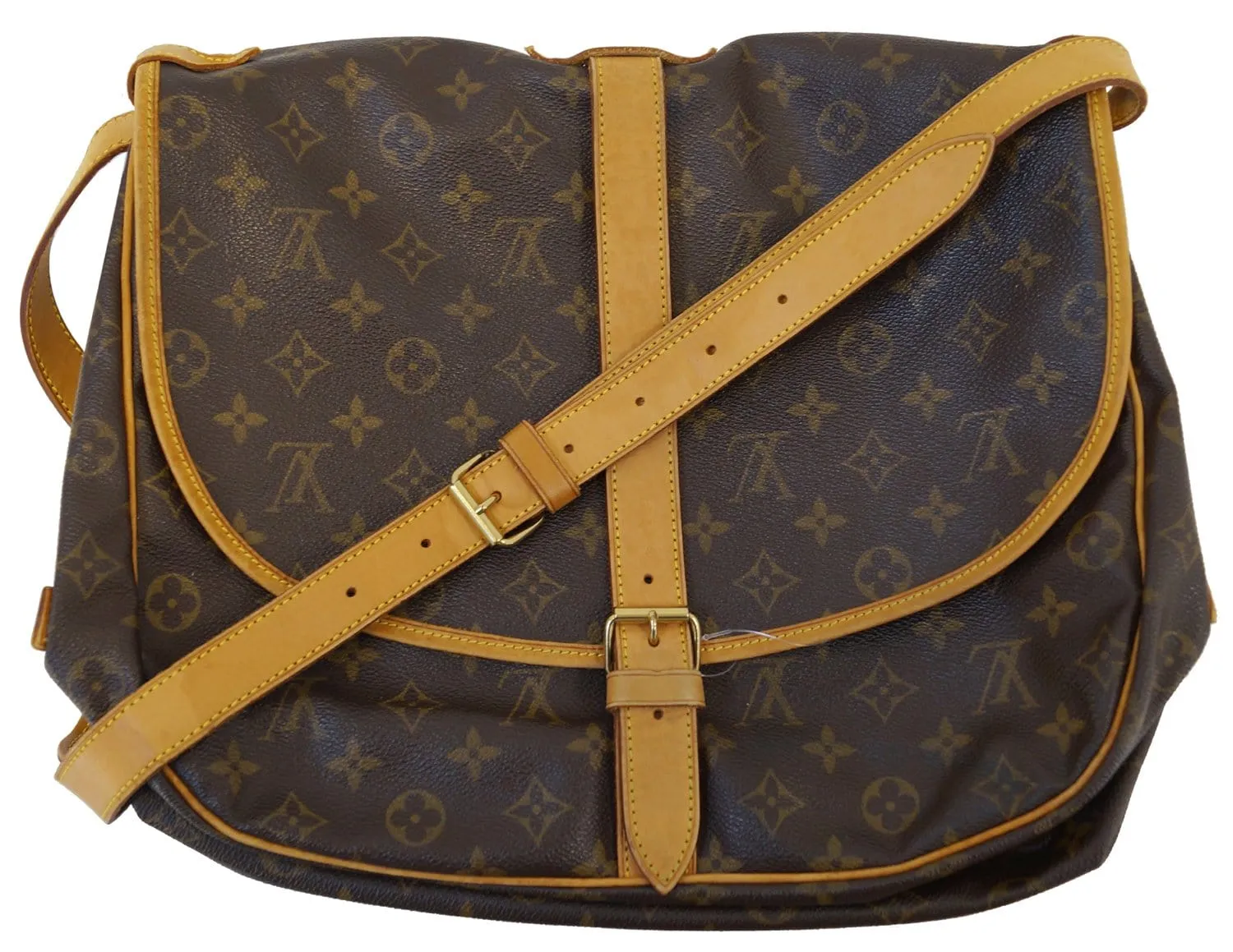 LOUIS VUITTON Monogram Saumur 35 Messenger Bag