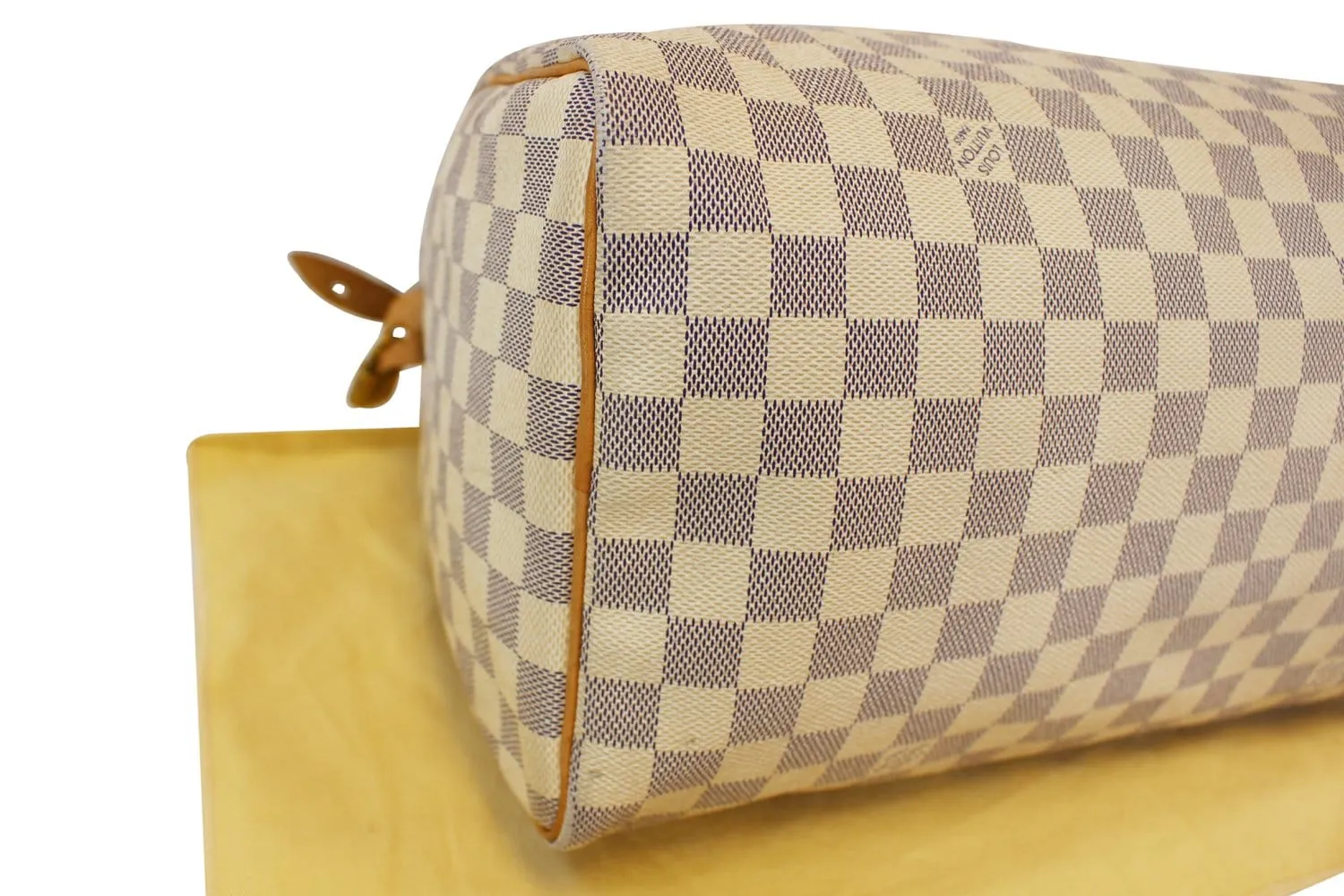 LOUIS VUITTON Speedy 35 Damier Azur  Satchel Bag