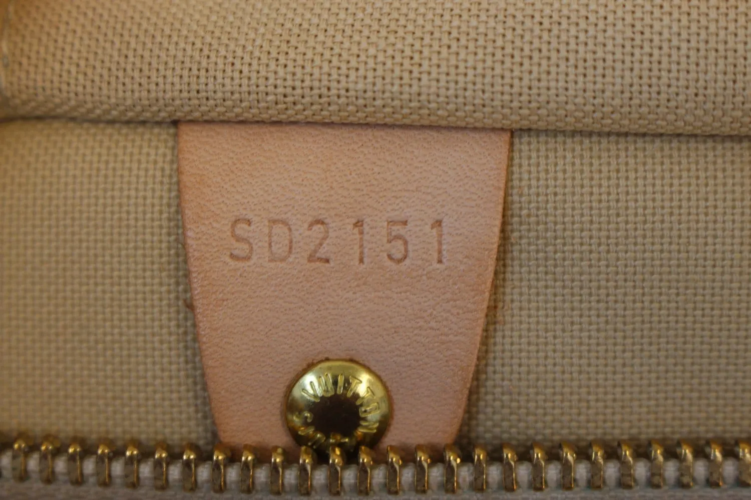 LOUIS VUITTON Speedy 35 Damier Azur  Satchel Bag