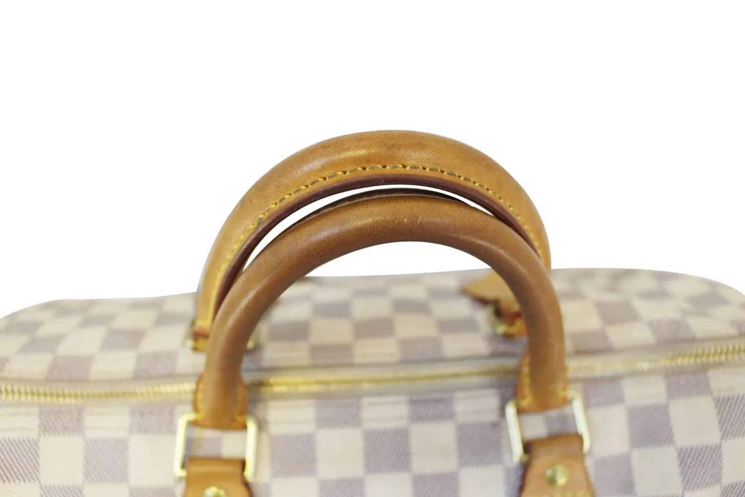 LOUIS VUITTON Speedy 35 Damier Azur  Satchel Bag