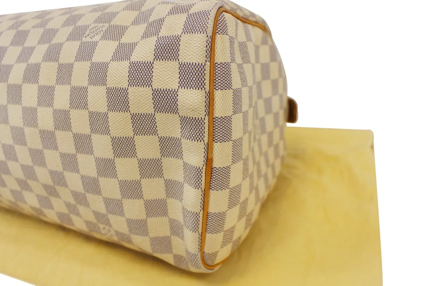 LOUIS VUITTON Speedy 35 Damier Azur  Satchel Bag