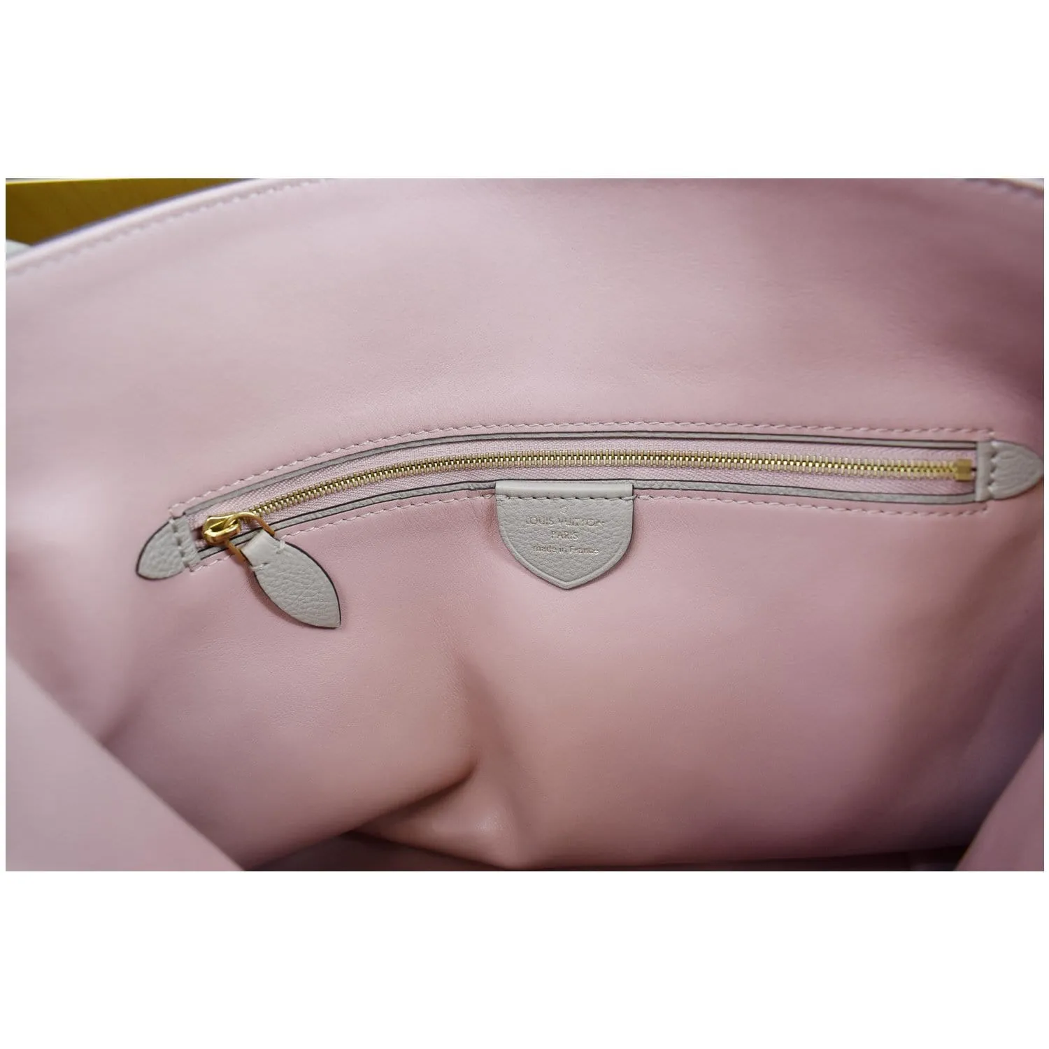 LOUIS VUITTON Tournon Taurillon Leather Hobo Bag Galet