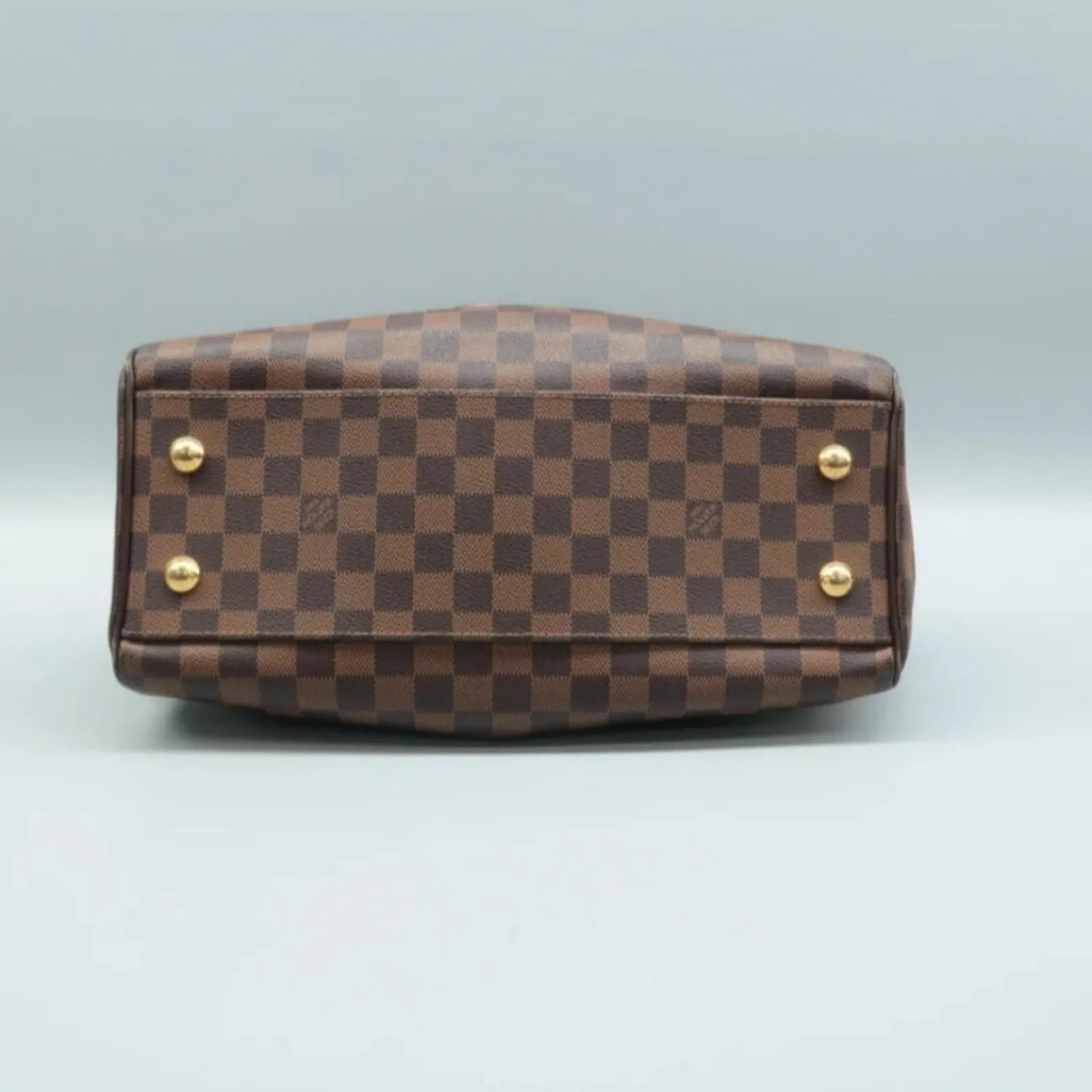 Louis Vuitton Trevi PM Brown Damier Ebene Canvas Satchel Bag