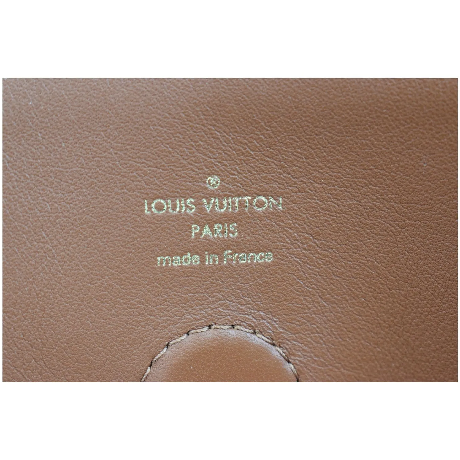 LOUIS VUITTON Tuileries Monogram Canvas Hobo Bag Caramel