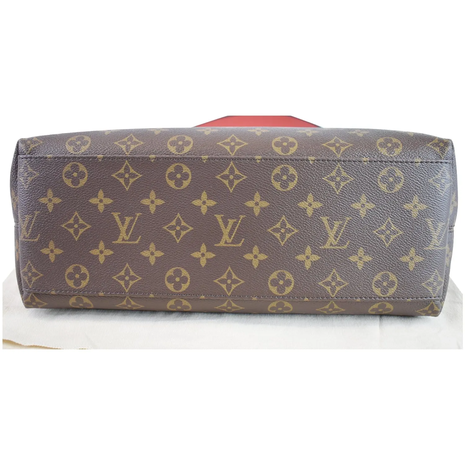 LOUIS VUITTON Tuileries Monogram Canvas Hobo Bag Caramel