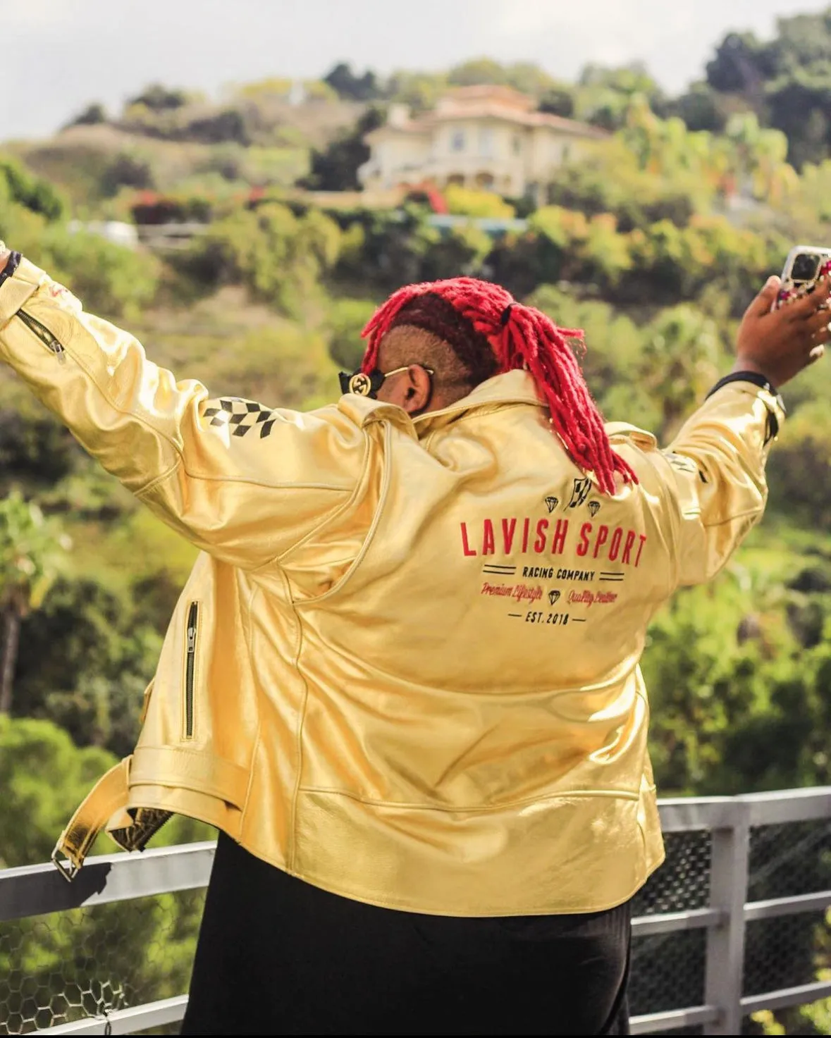 LS Racing Company Leather Jacket